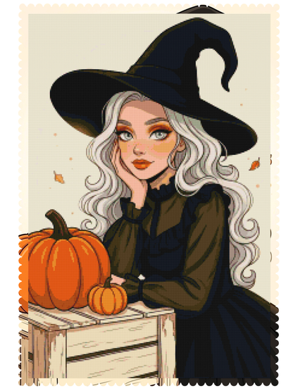 Resting Witch Face | Diamond Painting