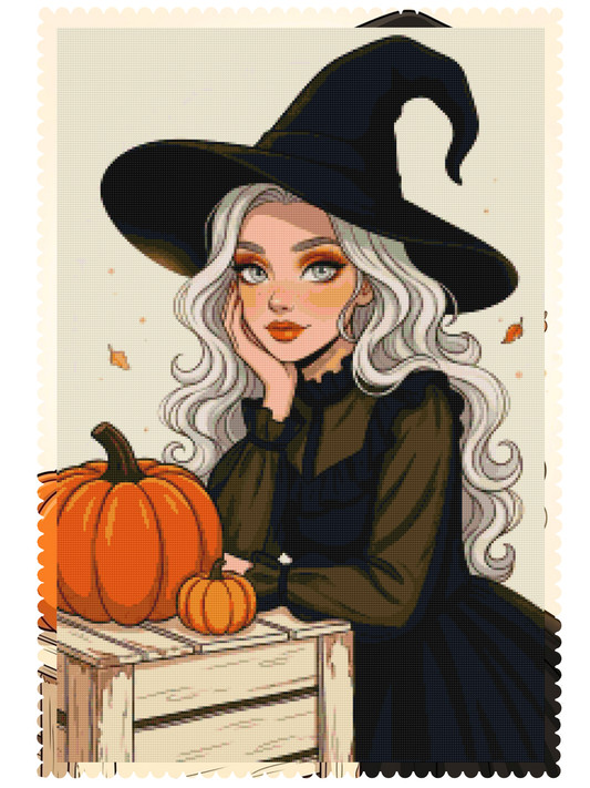 Resting Witch Face | Diamond Painting