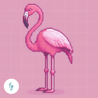 Flamingo | Mini Diamond Painting