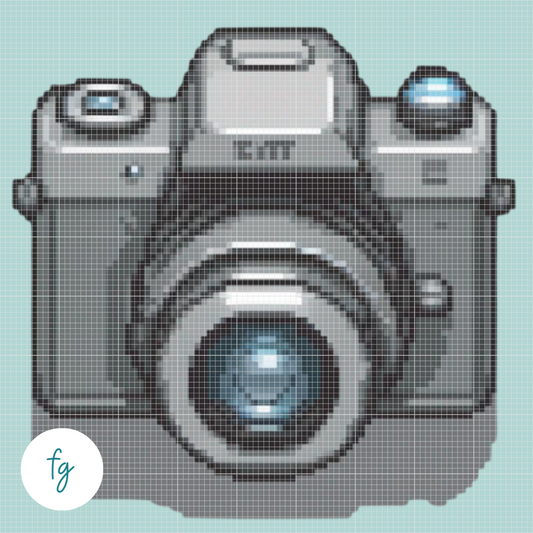 🎁 Camera 2 | Mini Diamond Painting (100% off)