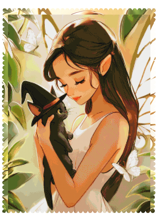 Witch, Please | Portrait Diamond Painting