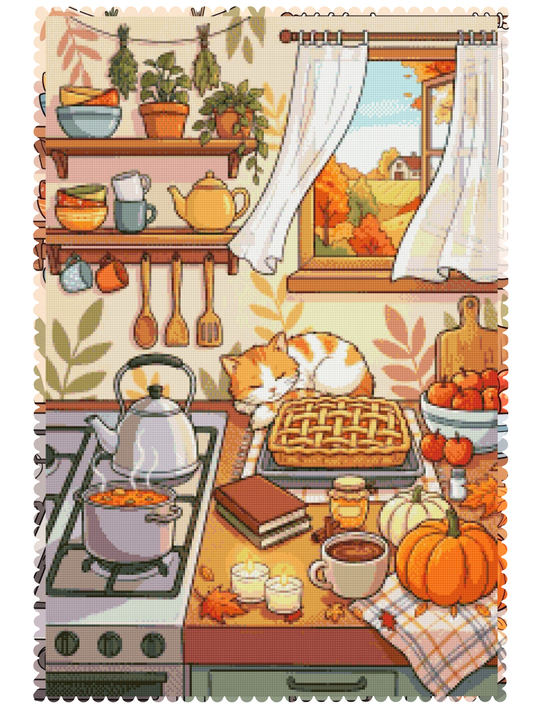 Grateful, Thankful, Overstimulated | Diamond Painting