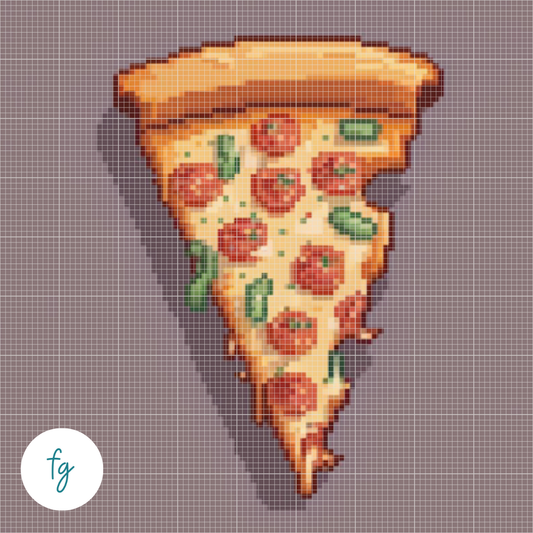 🎁 Pizza | Mini Diamond Painting (100% off)