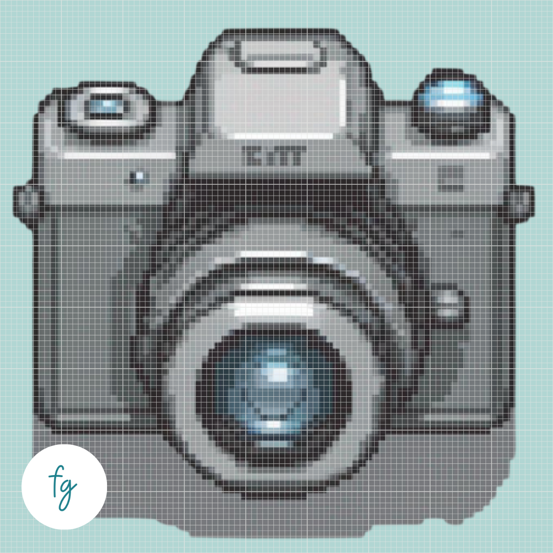 Camera 2 | Mini Diamond Painting