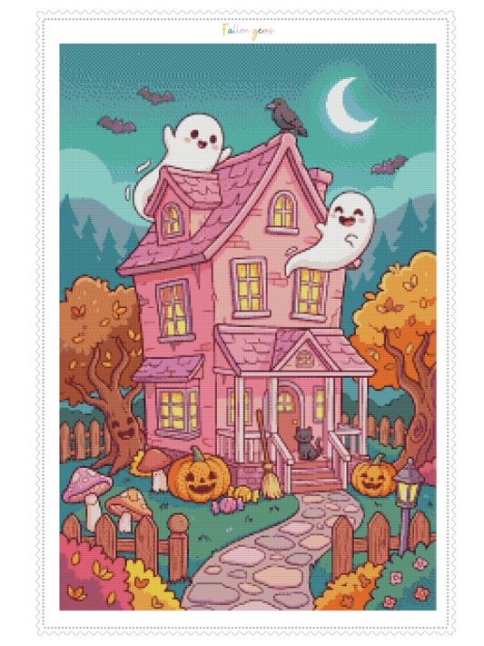 The Ghosts Came With the House | Diamond Painting