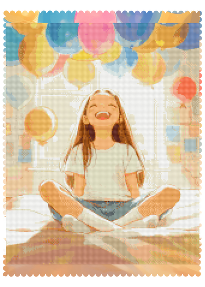 Lighter Than Yesterday | Portrait Diamond Painting