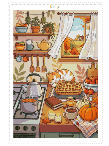 Grateful, Thankful, Overstimulated | Diamond Painting