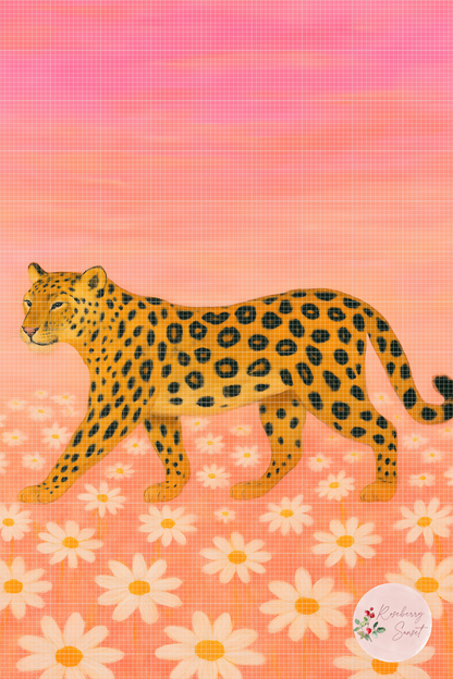 Flourish Fiercely | Portrait Diamond Painting