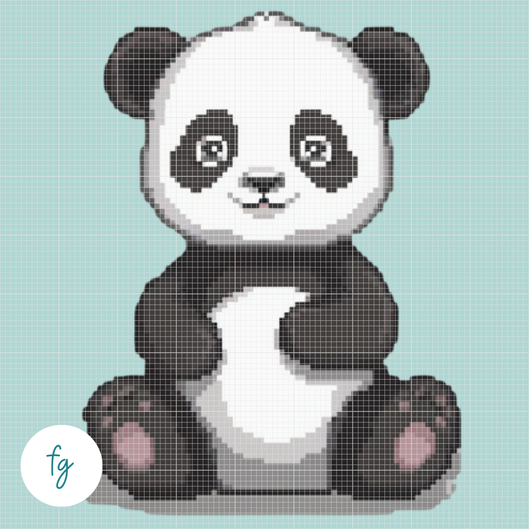 🎁 Panda | Mini Diamond Painting (100% off)