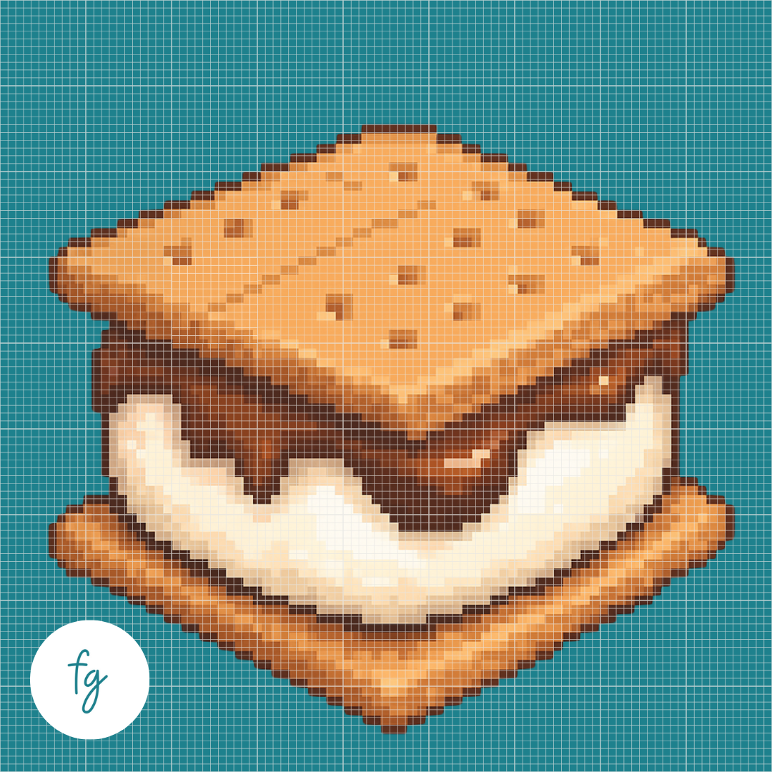 🎁 S'mores | Mini Diamond Painting (100% off)
