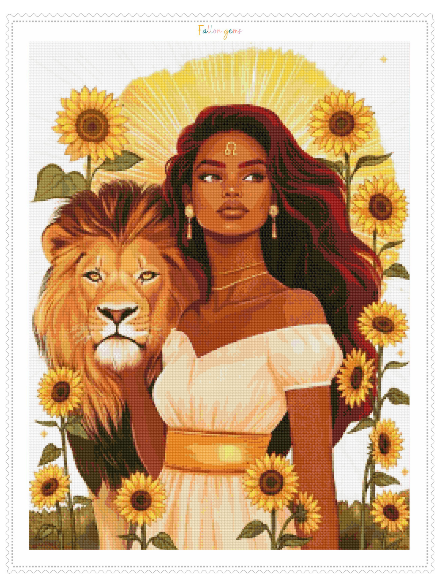 Leo Zodiac | Diamond Painting