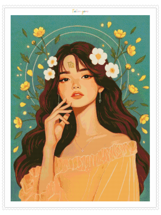Virgo Zodiac | Diamond Painting