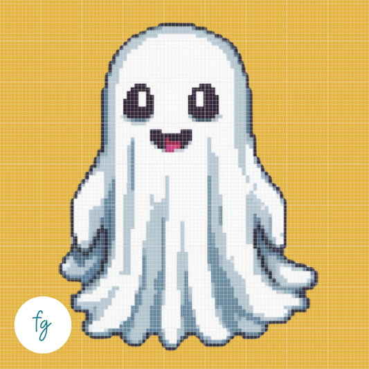 🎁 Ghost | Mini Diamond Painting (100% off)