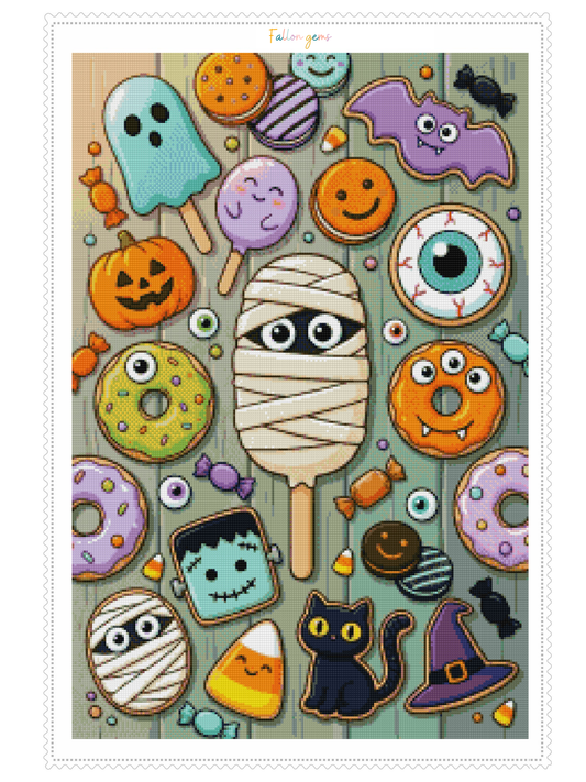 Trick or Treating My Feelings | Diamond Painting