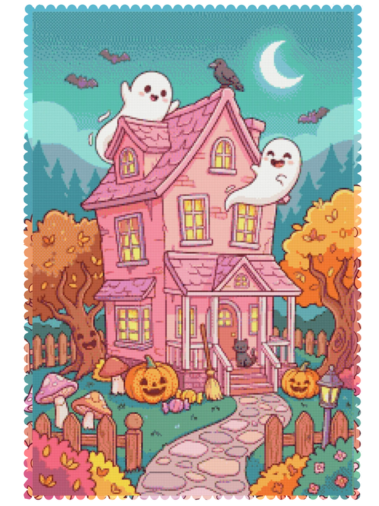 The Ghosts Came With the House | Diamond Painting
