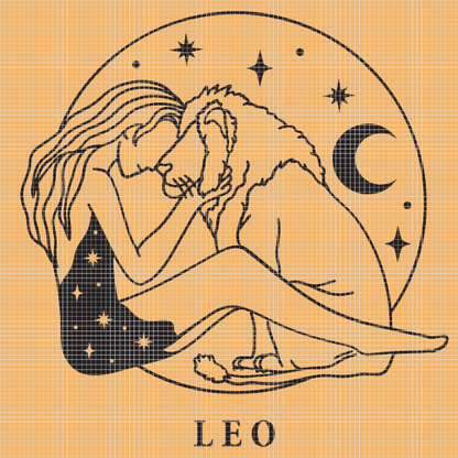 Leo| Premium Diamond Painting