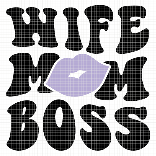 Wife Mom Boss | Premium Diamond Painting