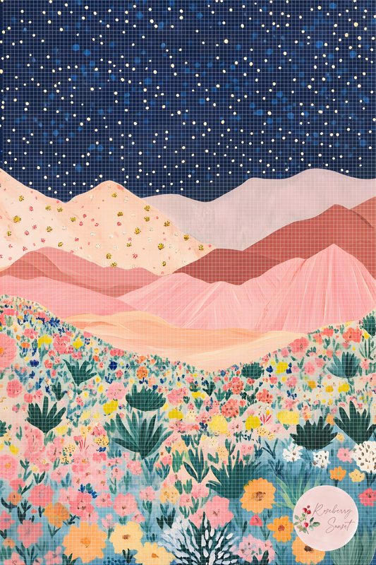 Desert Confetti | Portrait Diamond Painting