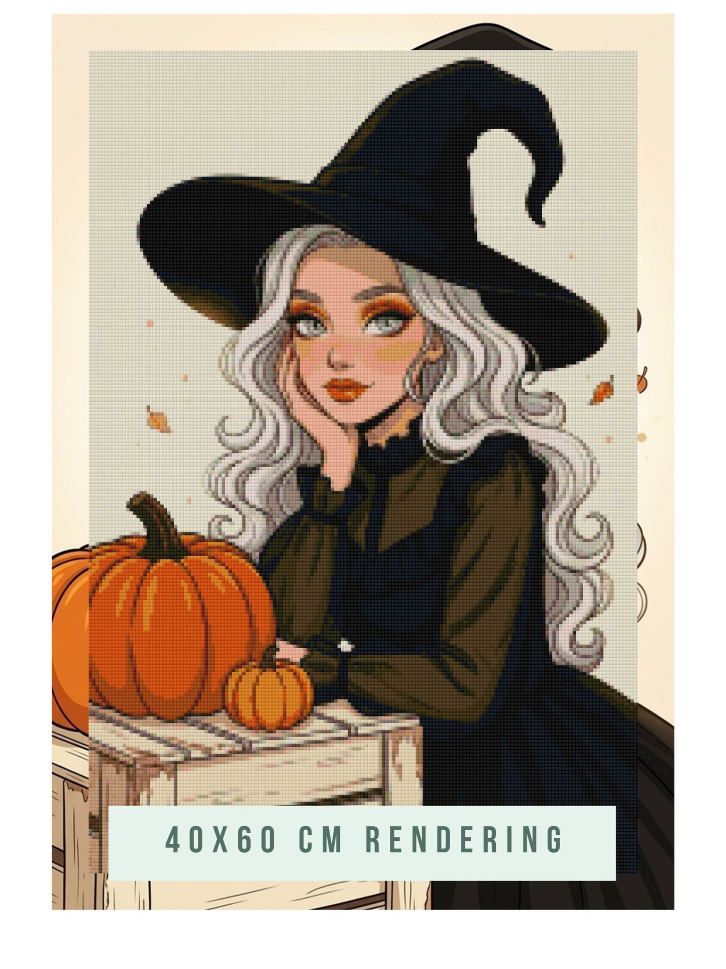 Resting Witch Face | Diamond Painting