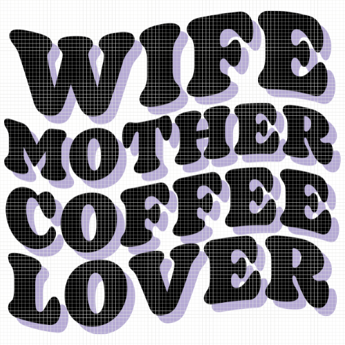 Wife Mother Coffee Lover | Premium Diamond Painting