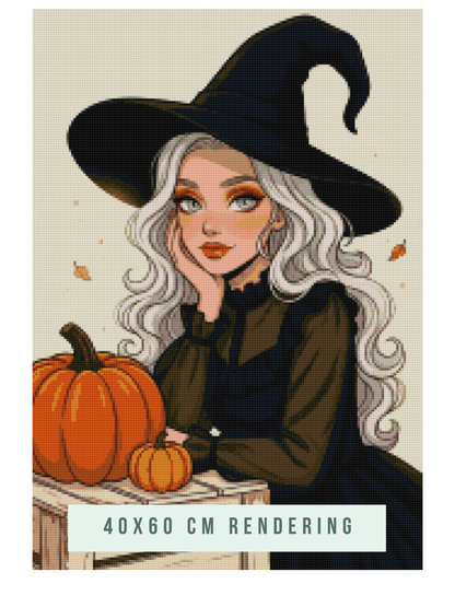 Resting Witch Face | Diamond Painting