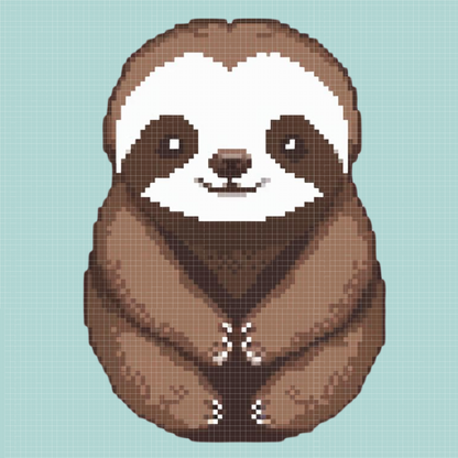 Sloth | Mini Diamond Painting