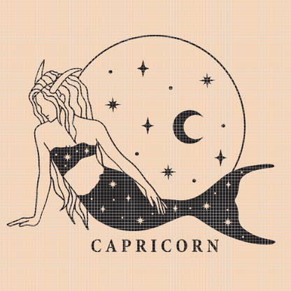 Capricorn | Premium Diamond Painting