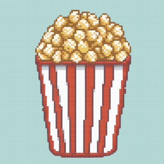 🎁 Popcorn | Mini Diamond Painting (100% off)