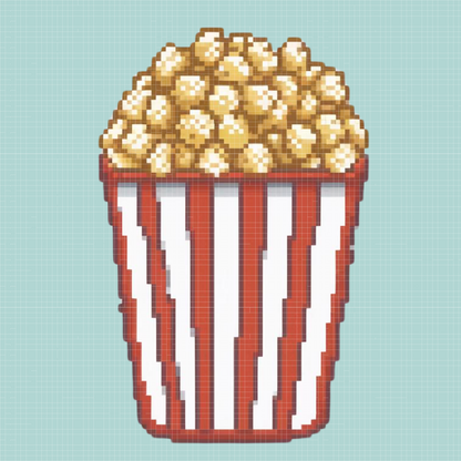 🎁 Popcorn | Mini Diamond Painting (100% off)