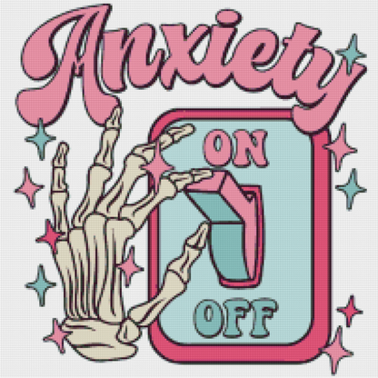 Anxiety on/off | Diamond Painting