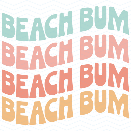 Beach Bum | Premium Diamond Painting