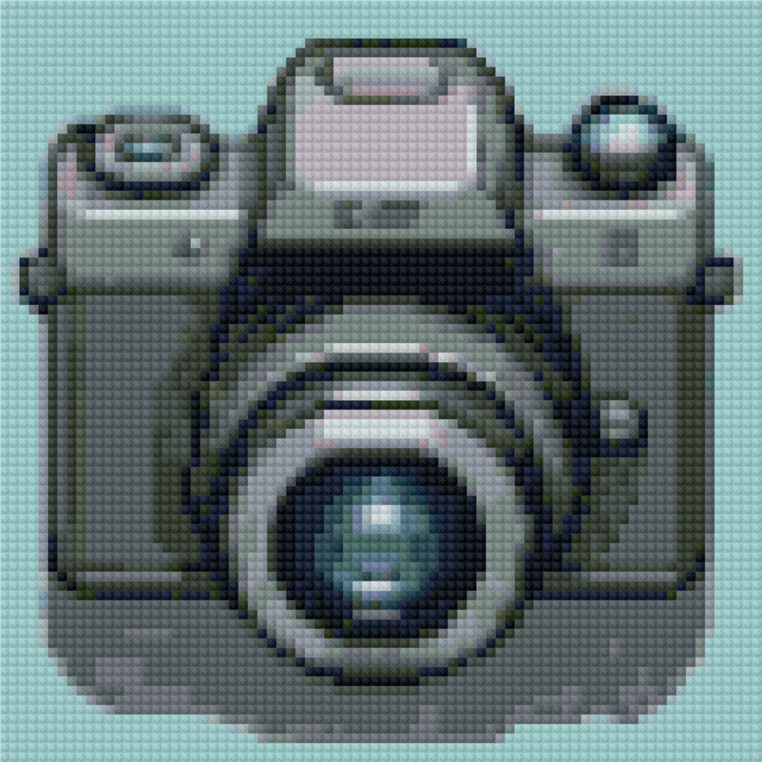 Camera 2 | Mini Diamond Painting