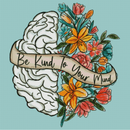 Be Kind To Your Mind | Diamond Painting