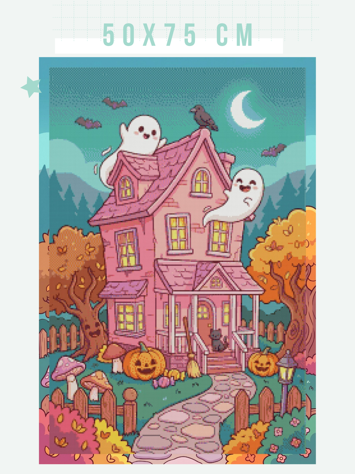 The Ghosts Came With the House | Diamond Painting