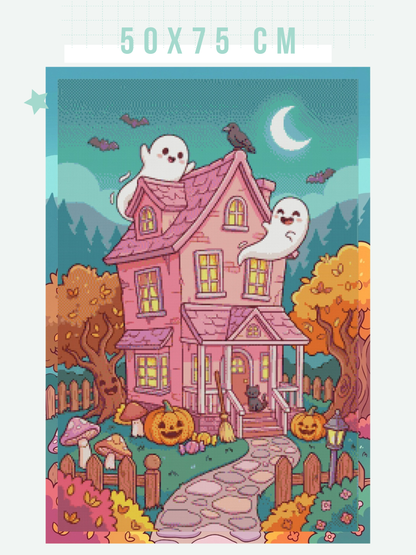 The Ghosts Came With the House | Diamond Painting