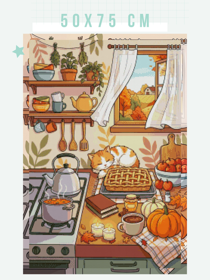 Grateful, Thankful, Overstimulated | Diamond Painting