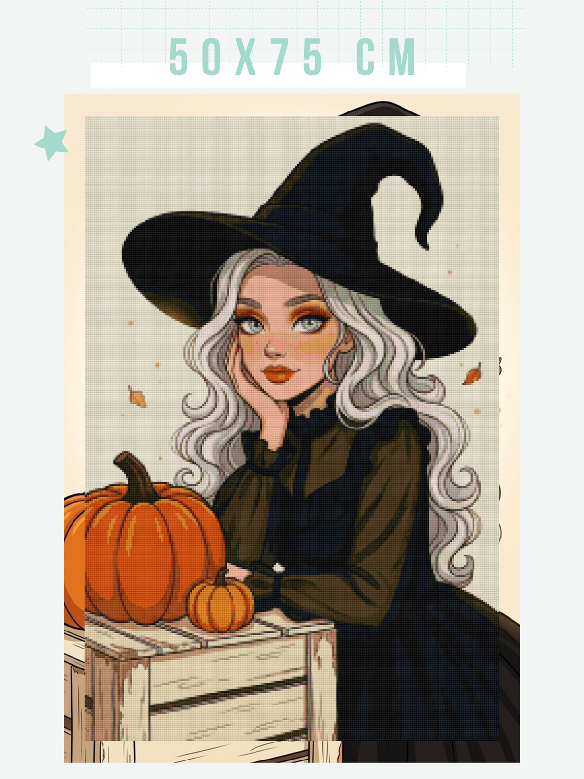 Resting Witch Face | Diamond Painting