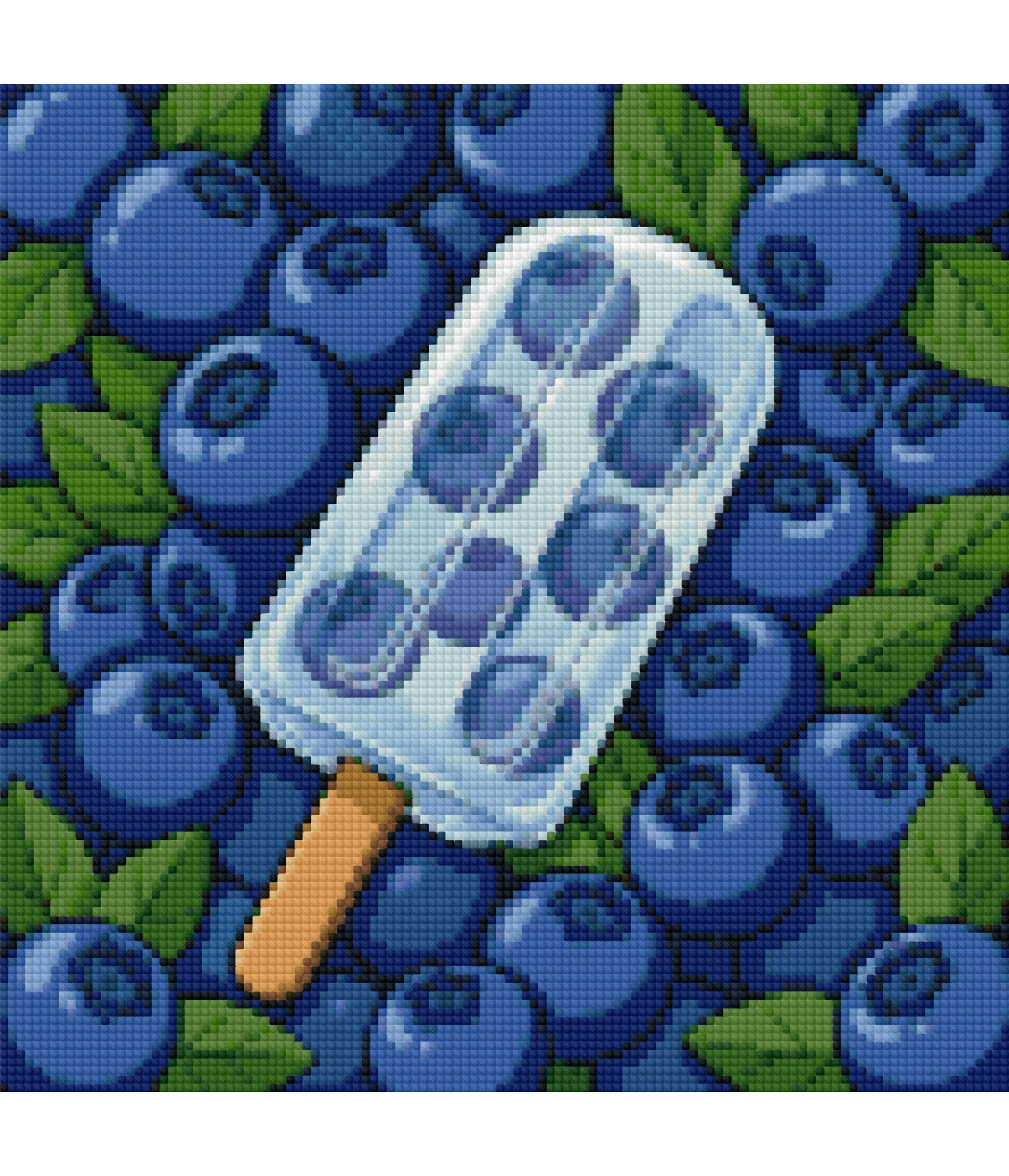National Blueberry Popsicle Day | Diamond Painting