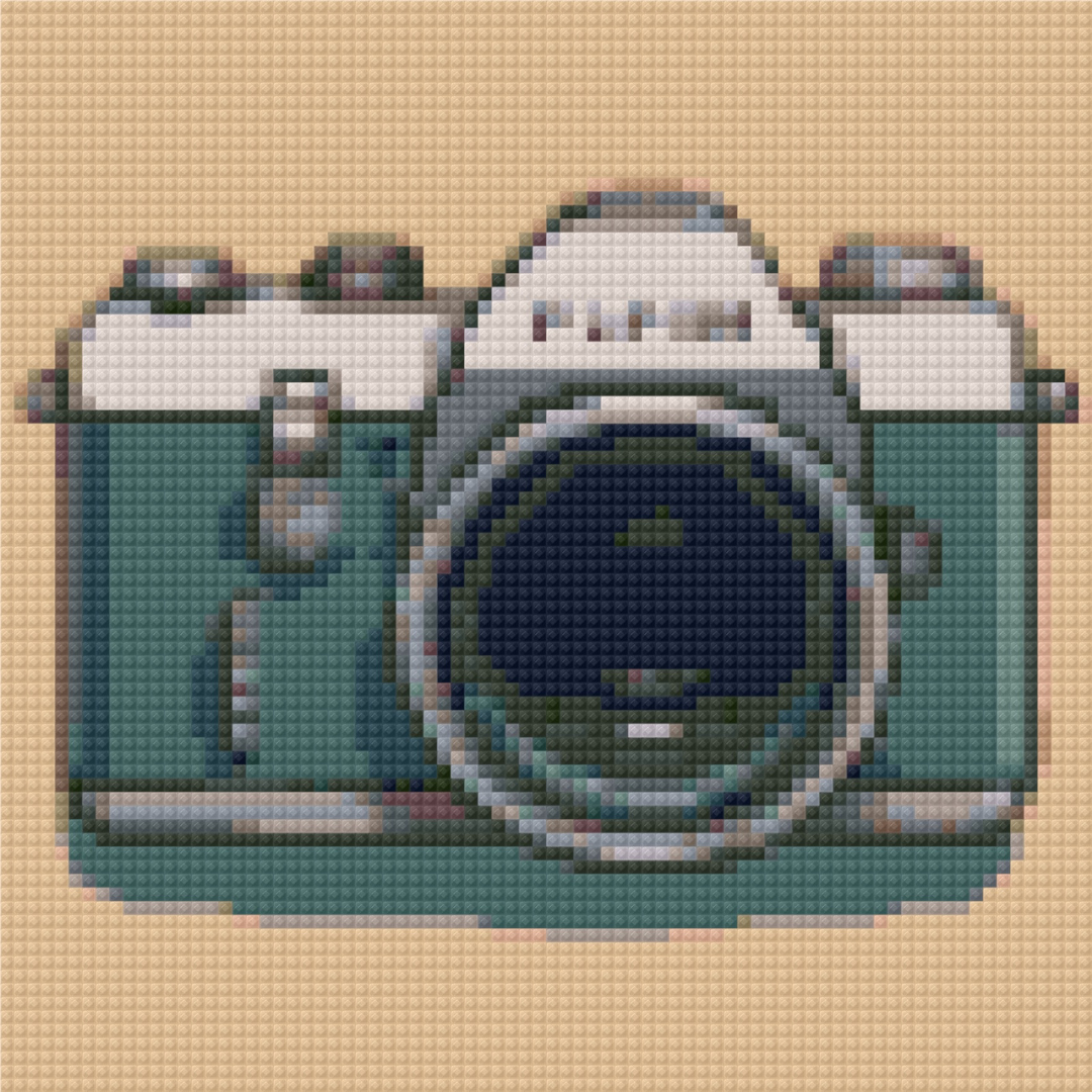 Camera 1 | Mini Diamond Painting