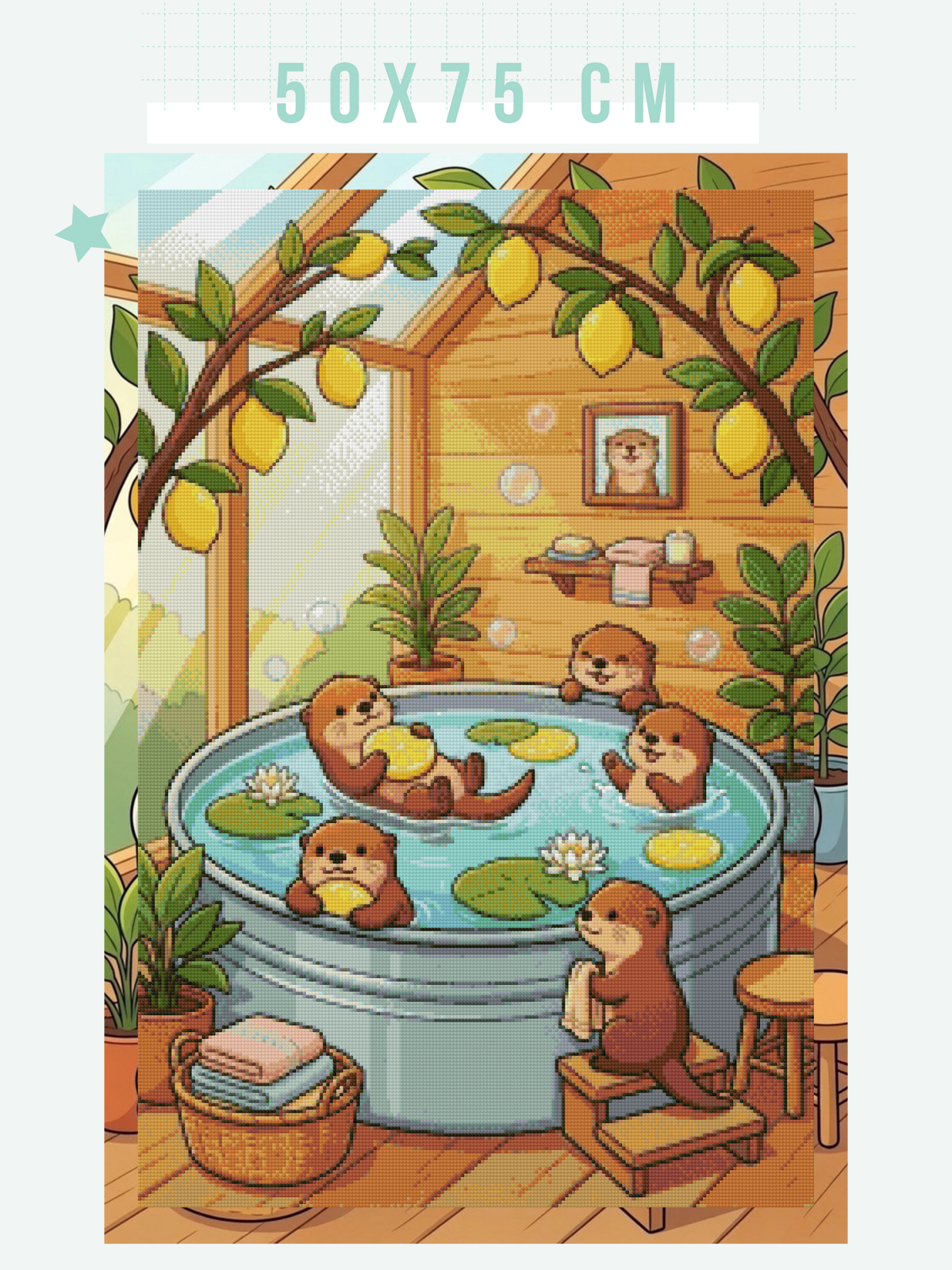 Otterly Unbothered | Diamond Painting