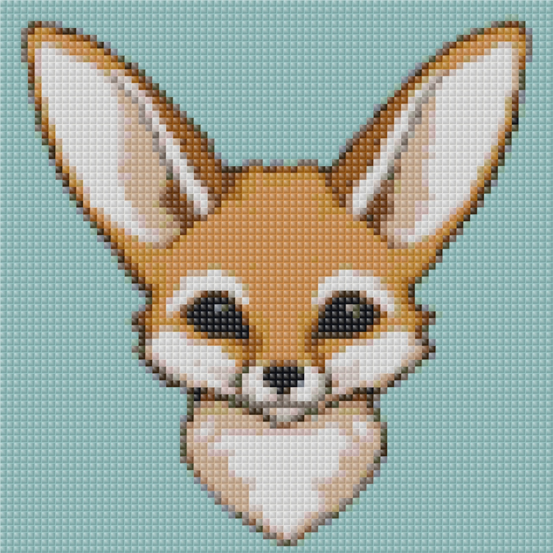 Fennec Fox | Mini Diamond Paintin