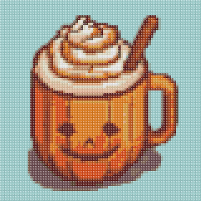 Pumpkin Latte | Mini Diamond Painting