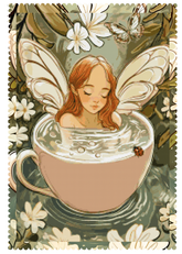 AnxieTEA & Breathe | Portrait Diamond Painting