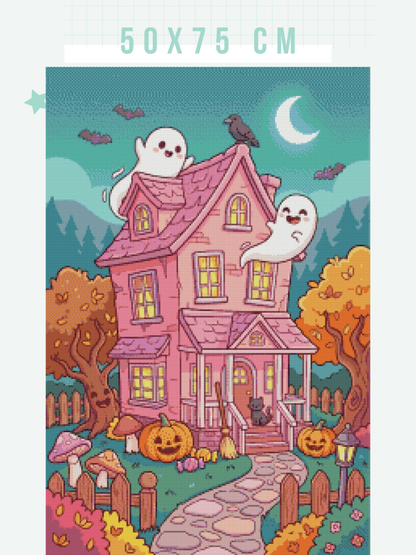 The Ghosts Came With the House | Diamond Painting