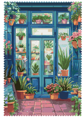 Window Garden | Portrait Diamond Painting