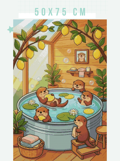 Otterly Unbothered | Diamond Painting