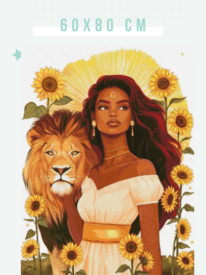 Leo Zodiac | Diamond Painting