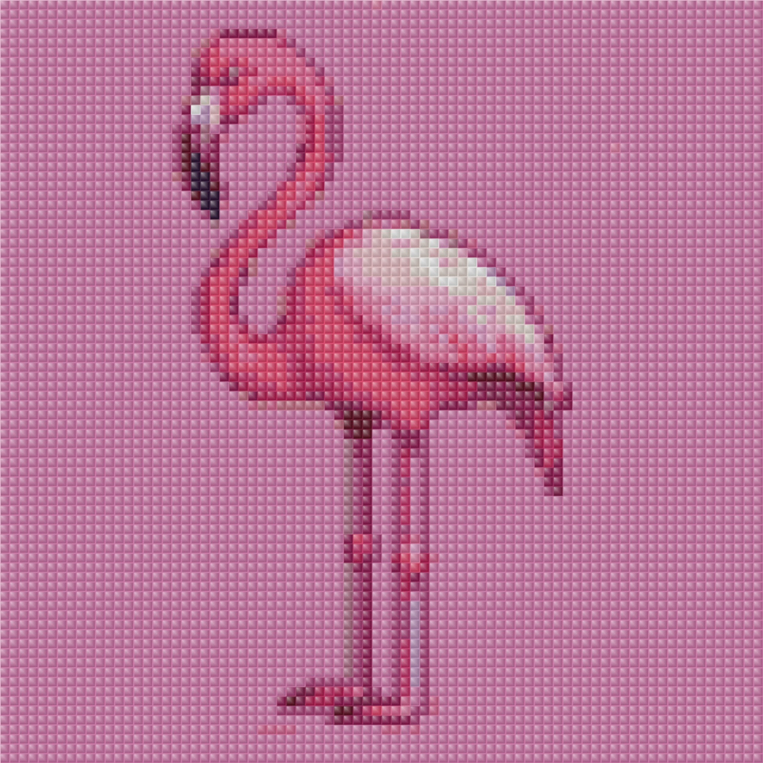 Flamingo | Mini Diamond Painting