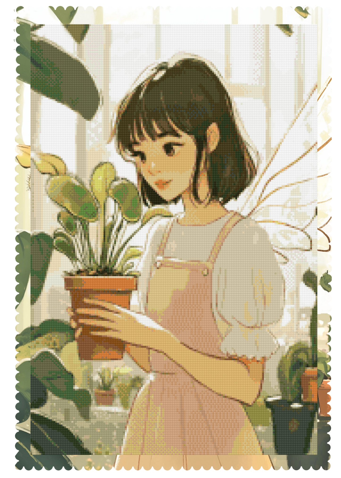 The Garden Tooth Fairy | Portrait Diamond Painting