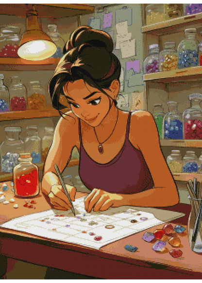 The Gemmaker | Portrait Diamond Painting